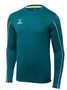 Футболка вратарская CAMP GK Padded LS, зеленый/черный/белый 02830965212