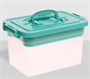 Контейнер для хранения с крышкой и вкладышем 6,5 л, цвет пыльно-голубой 0283096205