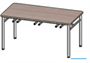 Стол обеденный зоны под скамью со столешницей ДСП / Химвлагостойкий пластик c4jVdTHNi0yM2QFGY45-C2