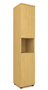 Шкаф для документов узкий закрытый с низшей 402х414х1966 0283095520