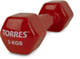 Гантель TORRES 3кг (винил) 02456