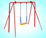 Качели металлические с гибким подвесом 02830066