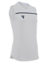 Майка волейбольная жен. MACRON Thallium, 92% полиэстер, 8% эластан, белый 01734 - фото 1432099