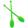 Булавы для худ. гимнастики, арт.У913, длина 35 см, d 4,5см, пластик, в комплекте 2шт., салатовый У913