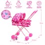 Коляска для куклы прогулочная с аксессуарами, WINX, металл 02829119
