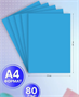 Бумага цветная для принтера 20 л голубая 0283095197
