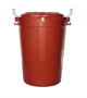 Бочка-бак хозяйственный 100л с навесными ручками и красной крышкой bVSkg2E6h-hghFAPAIX4A3