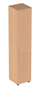 Шкаф для документов узкий закрытый 2 двери 402х414х1966 0283095519