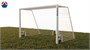Ворота футбольные 3х2х2 м алюминиевый профиль 100х120 мобильные с колесами ОС-15340