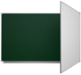 Двухэлементная(П) магнитная эмалированная школьная доска 2250х1000 комбинированная(мел\маркер) 02829455