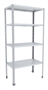 Стеллаж 900х400х1850(1870) мм полностью из нерж. стали 0282498