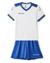 Форма футбольная детская KELME (бело-синий, бирюзовый, зеленый) 01724 - фото 1434292