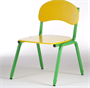 Стул детский штабелируемый гр.1-3, Желтый/Зеленый 02830684