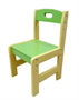 СТУЛ ДЕТСКИЙ РЕГУЛИРУЕМЫЙ ИЗ МАССИВА ХВОЙНЫХ ПОРОД ДЕРЕВА СИДЕНЬЕ И СПИНКА ЦВЕТНЫЕ 00151