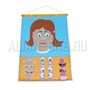 ДИДАКТИЧЕСКОЕ ПАНО ДЕВОЧКА 02829995