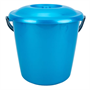 Ведро 10 л, с крышкой пластик 02829172 - фото 1434919