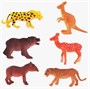 Набор "Дикие животные" 6 предм., в пакете 0280105