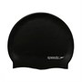 Шапочка для плавания SPEEDO Flat Silicone Cap, цвет черный 33657