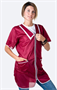 Халат фартук рабочий для продавца, клининга, повара (БОРДОВЫЙ) NtHC-bdjhewSD6zapuyDd0