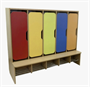 Шкафчики детские - ФАНЕРА ЦВЕТНАЯ на 5 секций n022AEOehtk2xQX--zc-d2