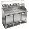Стол для пиццы Hicold PZE3-111GN (ГРАНИТ) PZE3-111GN Гранит-al - фото 292310