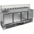 Стол для пиццы Hicold PZE2-1111/GN со стеклом PZE2-1111/GN со стек - фото 292315