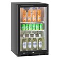 Шкаф среднетемпературный V= 113л HURAKAN HKN-DB125H(555x520x865,+2...+10°C,на 84 бут,0,16кВт,барный) HKN-DB125H-al - фото 292451